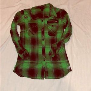 Fox button down shirt